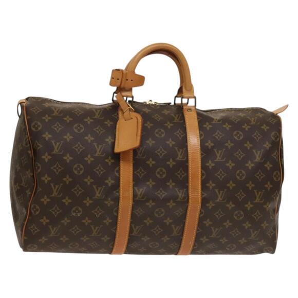 LOUIS VUITTON Monogram Keepall 50 Boston Bag M41426 - Picture 1 of 16